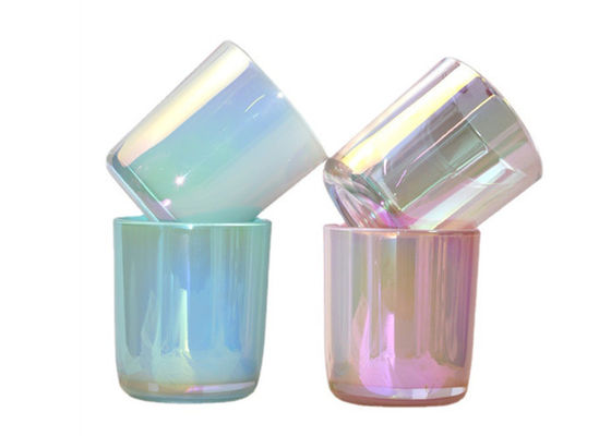 Glass Cylinder Candle Holder with Rounded Base 8 10 12 15 16 oz Tumbler Candle Vessel for Christmas