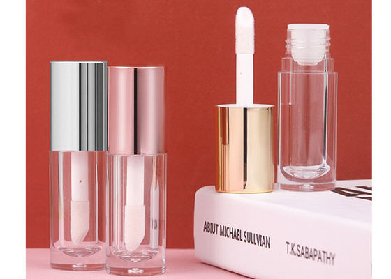 6ml AS Circle Fancy Lipgloss Tubes with Thick Stem Brush Lip Gloss Tube