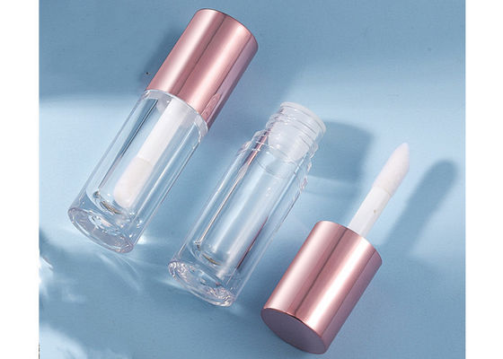 6ml AS Circle Fancy Lipgloss Tubes with Thick Stem Brush Lip Gloss Tube