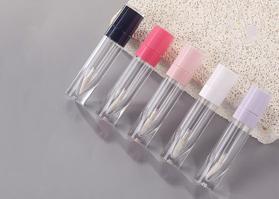Clear 6ml Lip Gloss Bottle Cosmetic Lipgloss Wand Tube Container