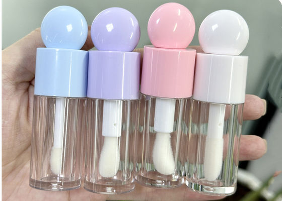 Empty Make Your Own Beauty 4ml Love Shaped Empty Lip Gloss Tubes