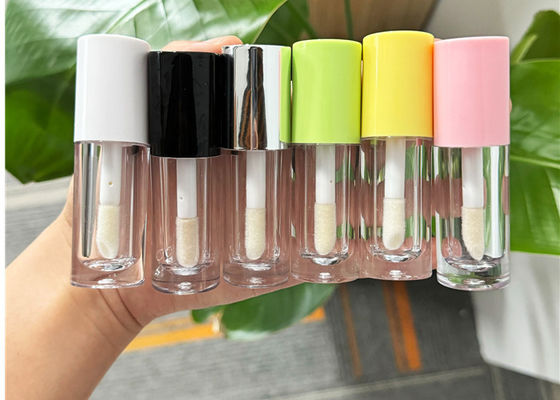 Lovely 4ml Lip Gloss Tube with Lip Oil Container Wrapped in Plastic for Easy Storage