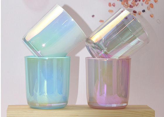 Glass Cylinder Candle Holder with Rounded Base 8 10 12 15 16 oz Tumbler Candle Vessel for Christmas