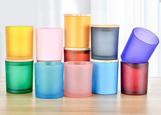 Custom Unique Modern Luxury Candle Jar With Lid Custom Empty Candle Container Glass Jars Luxury for Candle Making