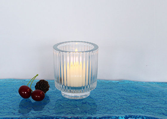Glass Candle Borosilicate Candle Jar Holder Wedding Candle Holders Table Decorations