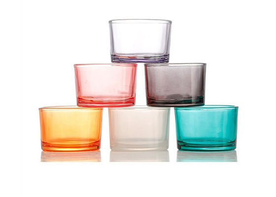 Custom Style 140ml Luxury Christmas Present Candle Vessels Empty Luxury Glass Candle Jars for Candle
