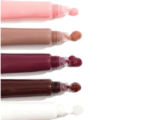 10ml 15ml 20ml PE Extruded Lip Gloss Hose Beautiful Plastic Tube Packaging