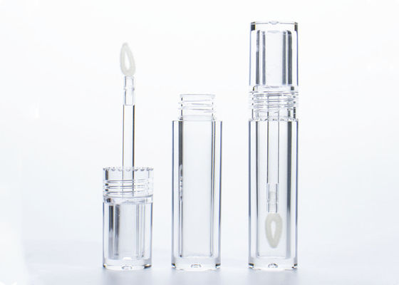 Custom 3.5ml Clear Lip Gloss Tube Plastic Empty Cosmetic Liquid Lipstick Tube