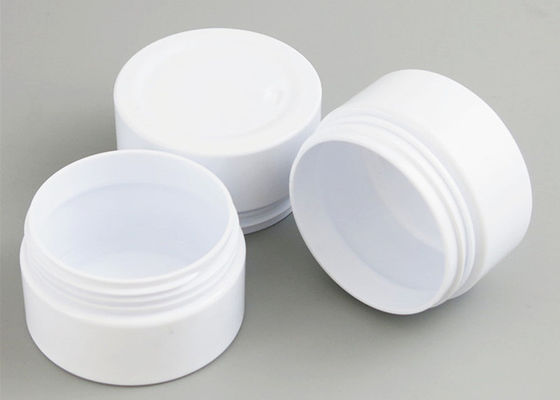 PET Jars 30ml 50ml 80ml 100ml 120ml 150ml 200ml 250ml 400ml 500ml White Glossy Plastic Body Butter Jars With Liner Lids
