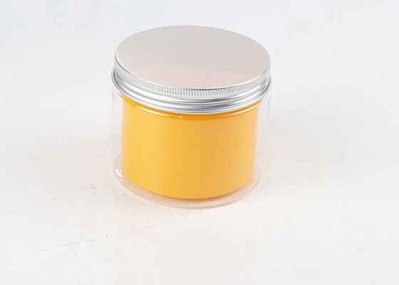 Plastic Double Wall Jar Cream Frosted Body Butter Jars Plastic Jars With Lid