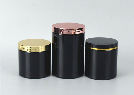 Pet Plastic Jar for Play Dough Packaging Pet Round Jar with Aluminium Lid Pet Round Storage Jar