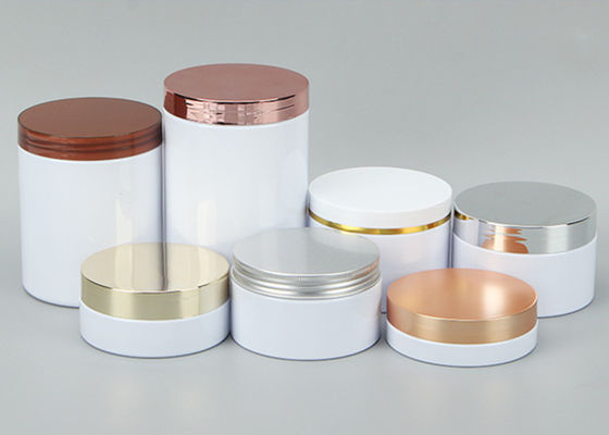 Food Grade Transparent 80ml 100ml 120ml 150ml 250ml 500ml 1000ml Frosted PET Plastic Jar With Gold Lid