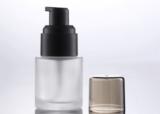 Transparent Frosted Empty Cosmetic Perfume Lotion Bottle and Cream Jar with Duckbill Lid