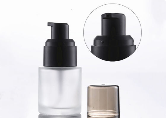 Transparent Frosted Empty Cosmetic Perfume Lotion Bottle and Cream Jar with Duckbill Lid