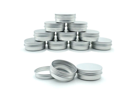 5ml 10ml 20ml 30ml 50ml 60ml 80ml 100ml 150ml 200ml Round Aluminum Cosmetic Tin Container Metal Aluminum Jar