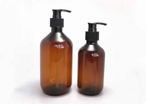 300ml 500ml Amber Green Black Soap Dispenser Bottles Refillable Shampoo Shower Gel Liquid Container Lotion Bottles with Pump