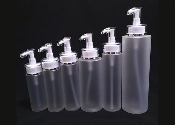 Frost Shampoo Bottle PET Press Type Lotion Empty Bottle Bathroom Shower Gel Soap Dispenser