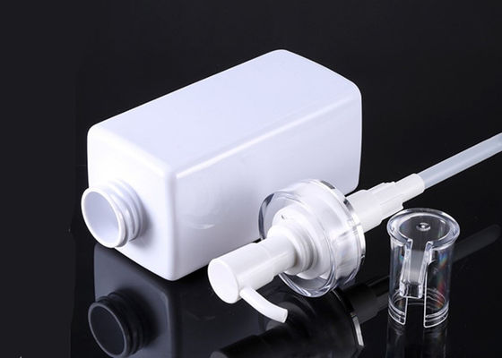 Square PET Plastic Flat Shoulder Bottles Shampoo Body Oil and Conditioner Wash Bottle Cosmetics Plastic Bottle