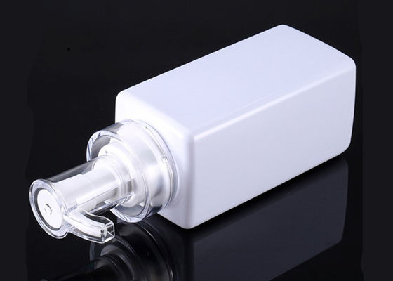 Square PET Plastic Flat Shoulder Bottles Shampoo Body Oil and Conditioner Wash Bottle Cosmetics Plastic Bottle