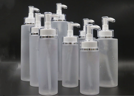 Frost Shampoo Bottle PET Press Type Lotion Empty Bottle Bathroom Shower Gel Soap Dispenser