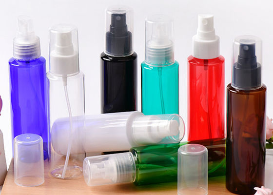 100ml Custom Logo Clear Amber  Black Skincare Plastic Spray Bottle