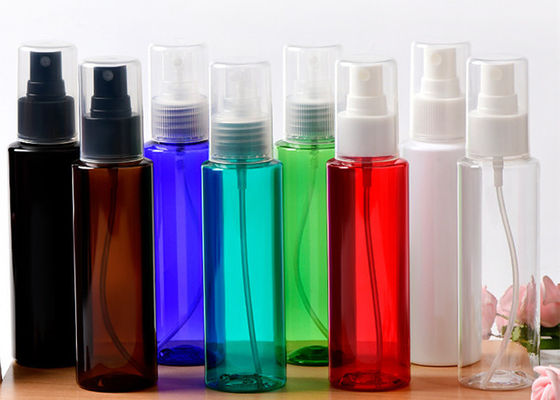 100ml Custom Logo Clear Amber  Black Skincare Plastic Spray Bottle